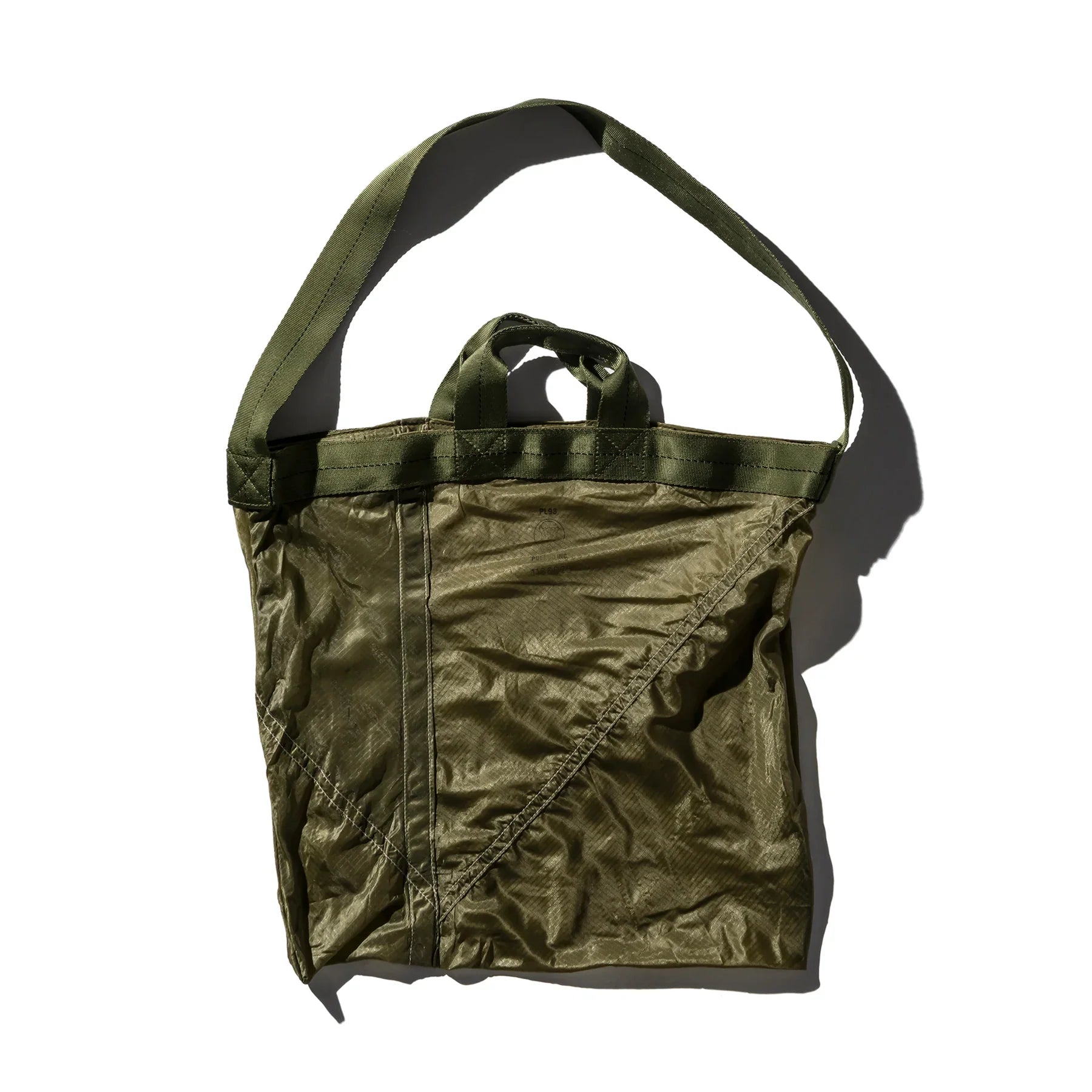 Vintage Parachute Light 2-Way Bag - Olive – PUEBCO ONLINE MARKET