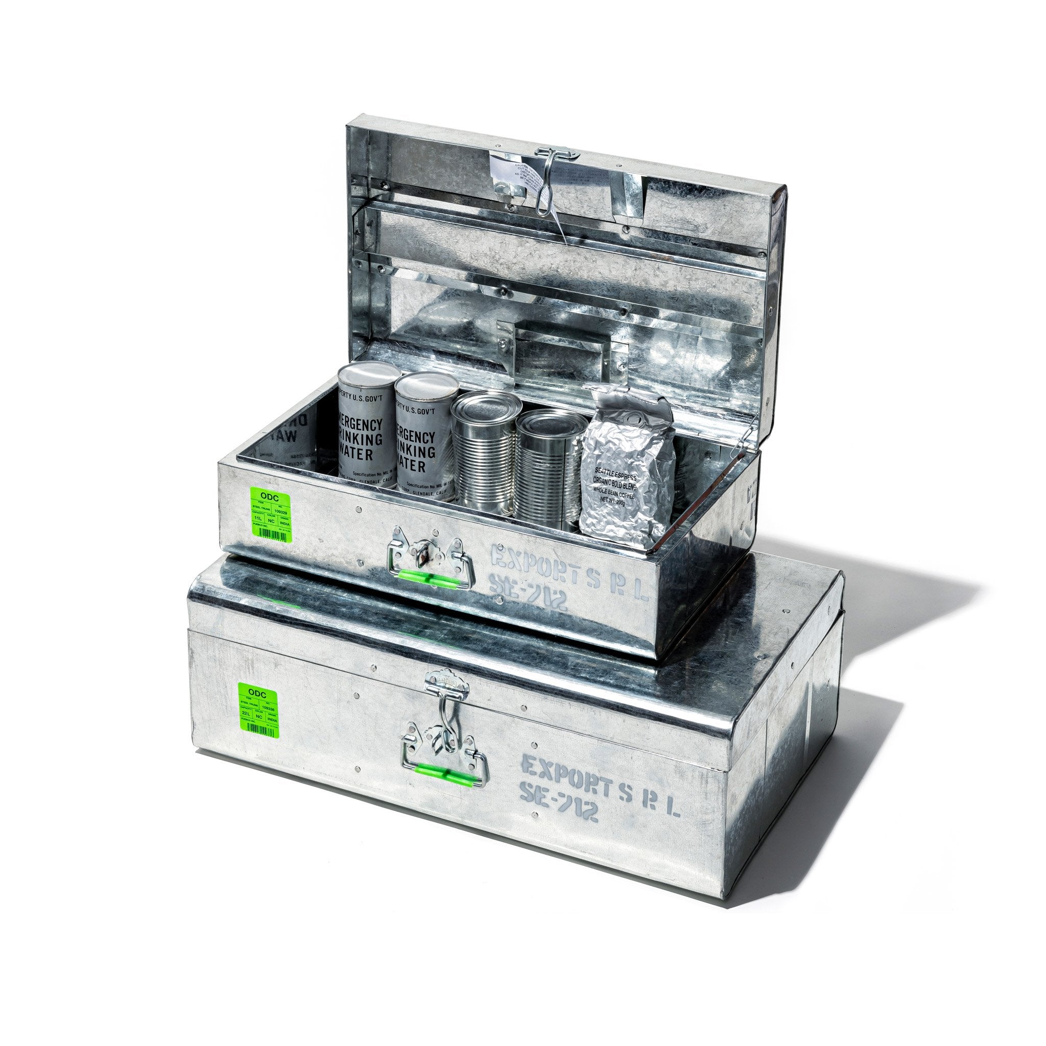PUEBCO プエブコ STEEL TRUNK スチールトランク 11L/22L STEEL TRUNK – PUEBCO ONLINE MARKET