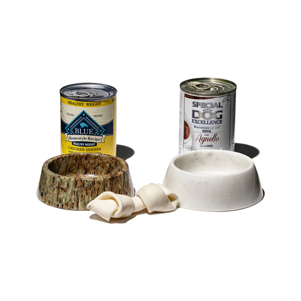 Marble pet bowl hot sale