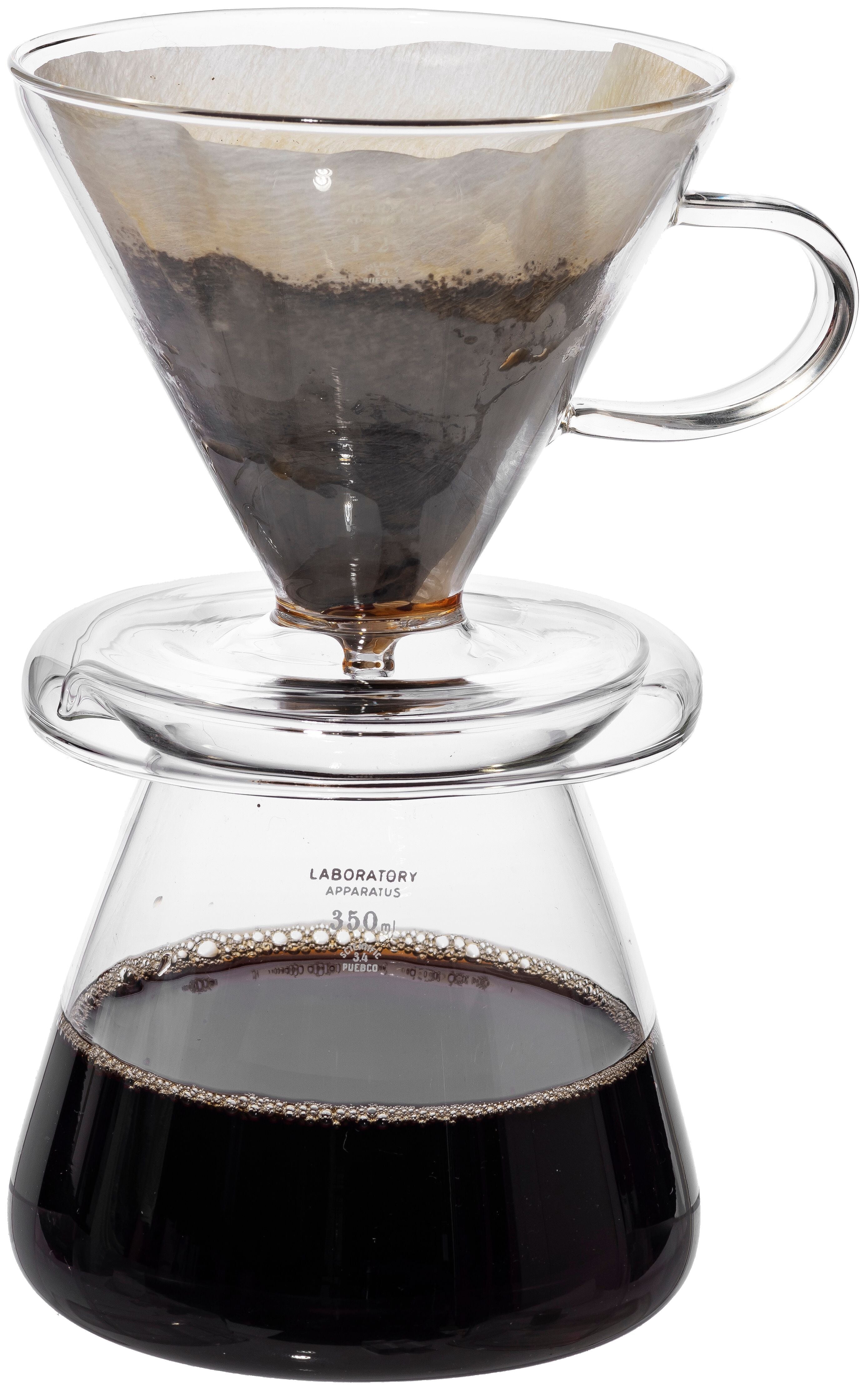 GLASS COFFEE DRIPPER SET – puebco