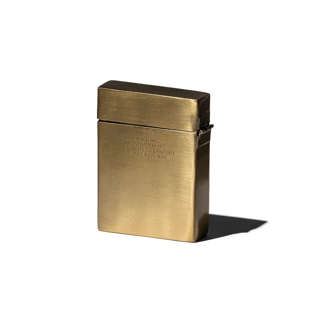 BRASS PLAYING CARD CASE – PUEBCO ONLINE MARKET