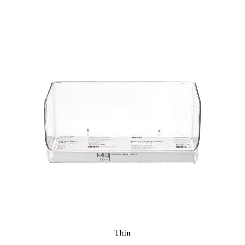 plastic stacking storage deep design by puebco 1
