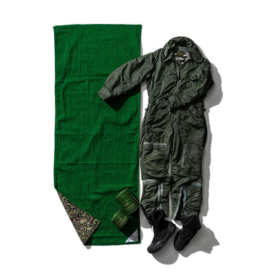 Reversible Nap Mat Paisley X Green Puebco 113722 5