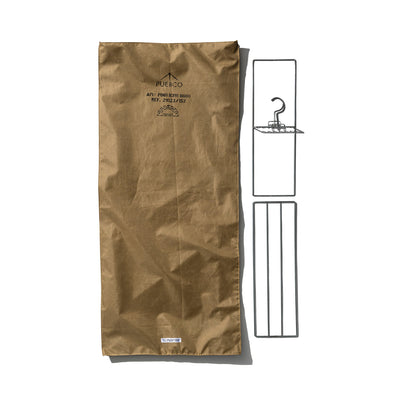 Rubberized Fabric Hanging Organizer W Wire Frame Coat Jacket Puebco 114149 5