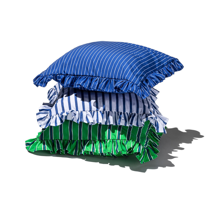 Shirt Fabric Ruffle Cushion Cover Puebco 114262 1