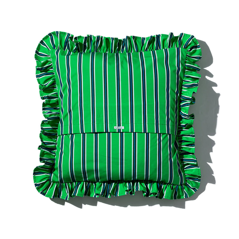 Shirt Fabric Ruffle Cushion Cover Puebco 114262 3