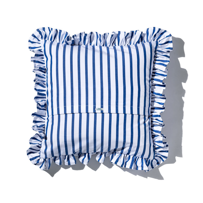 Shirt Fabric Ruffle Cushion Cover Puebco 114262 4