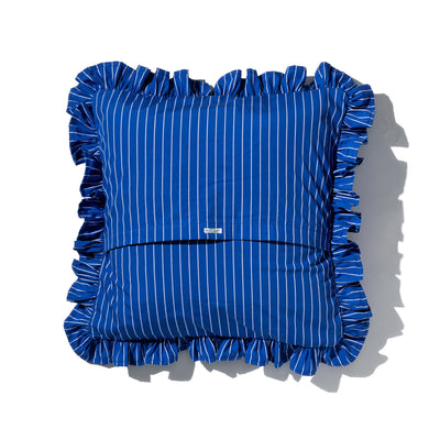 Shirt Fabric Ruffle Cushion Cover Puebco 114262 2