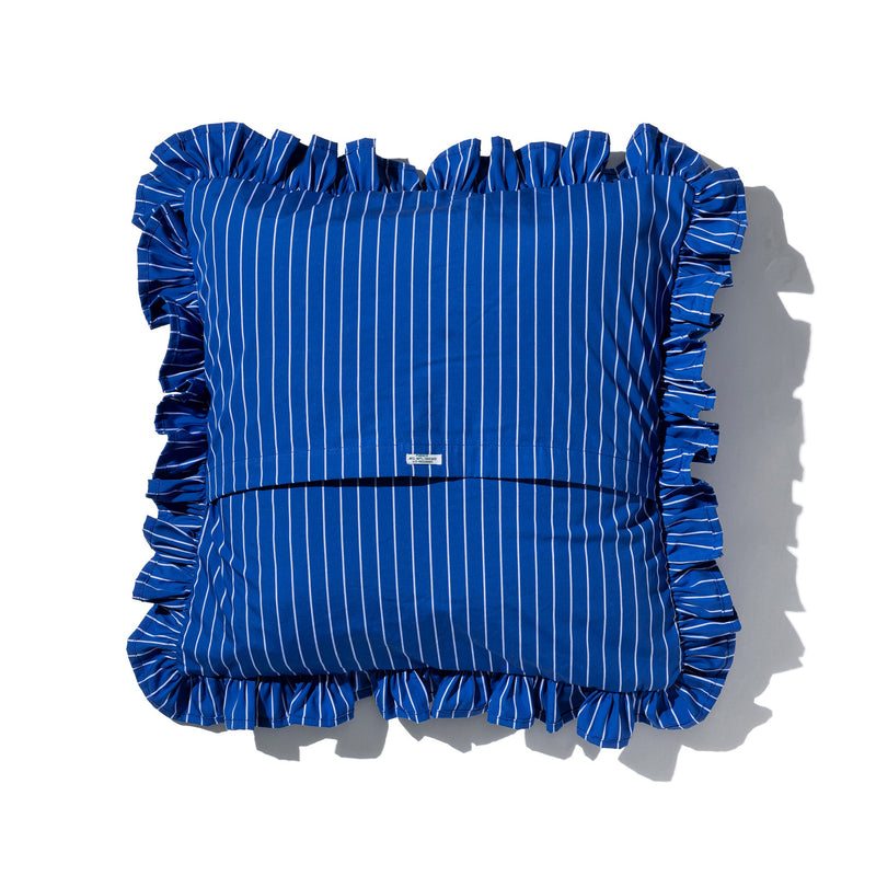 Shirt Fabric Ruffle Cushion Cover Puebco 114262 2