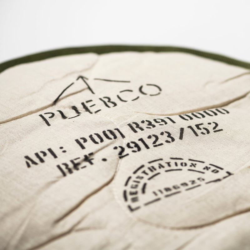 quilted seat cushion for stool olive puebco 114316 3