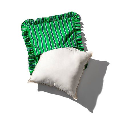 Shirt Fabric Ruffle Cushion Cover Puebco 114262 8