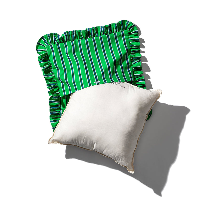 Shirt Fabric Ruffle Cushion Cover Puebco 114262 8