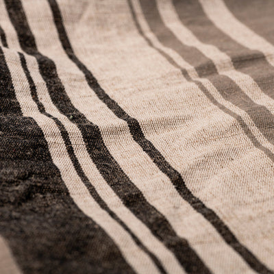 Cotton Jute Stripe Apron Puebco 303345 3