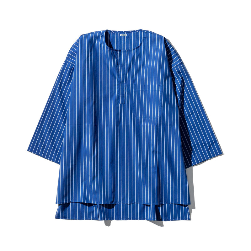 Cotton Stripe Shirt Crew Neck 2