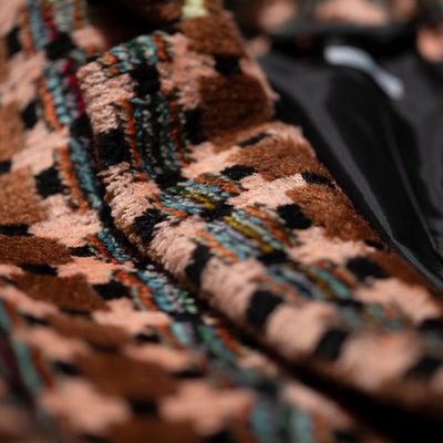 Truck Seat Fabric Collared Coat