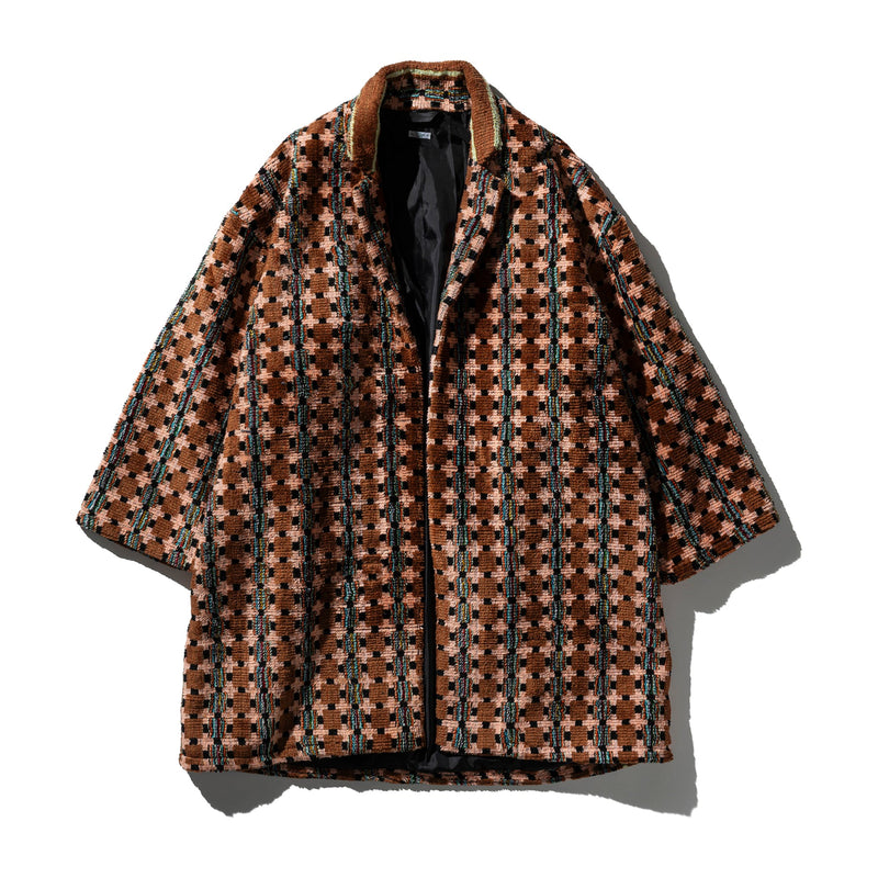 Truck Seat Fabric Collared Coat