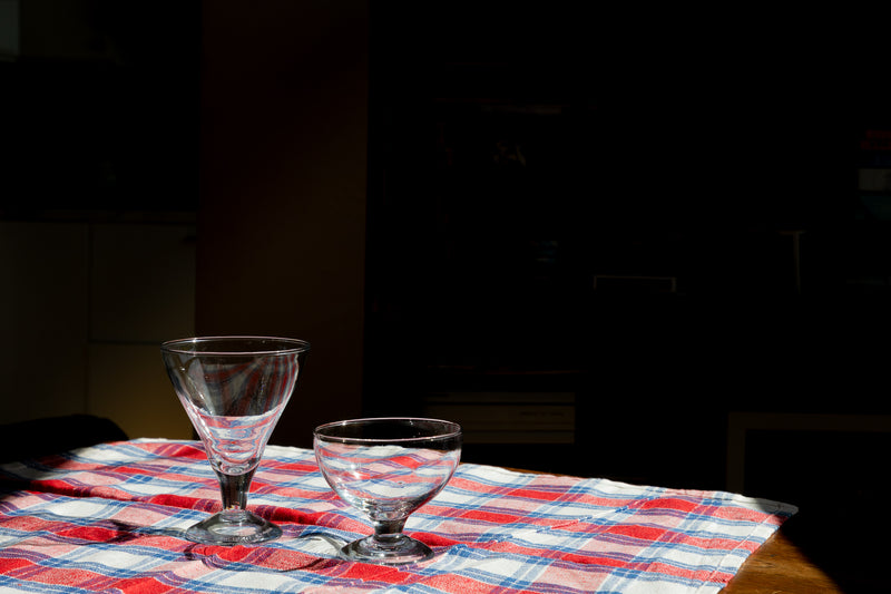 BLOWN GLASS DESSERT CUP / ROUND