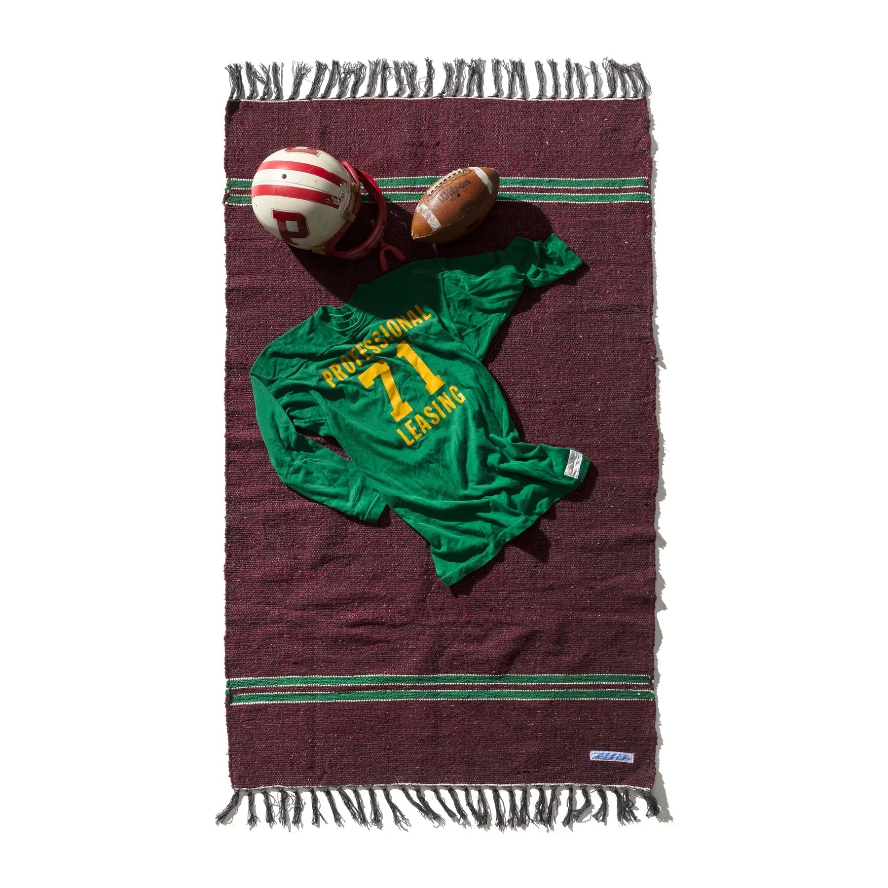 College Rug - Burgundy – PUEBCO ONLINE MARKET