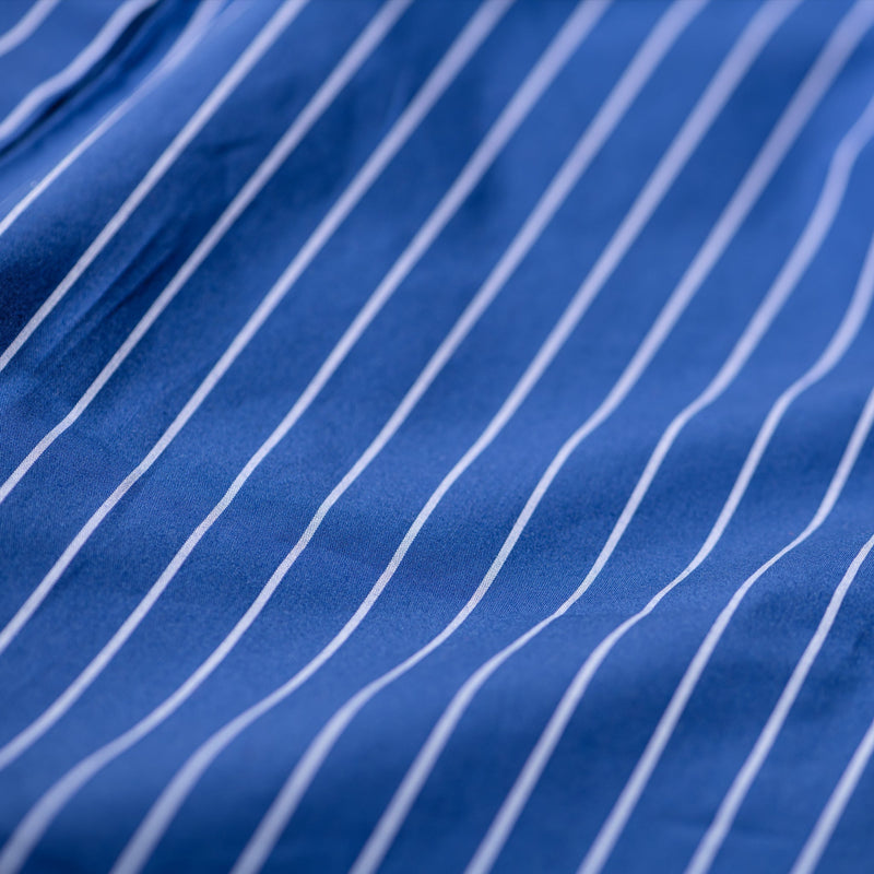 Cotton Stripe Shirt Regular Collar 5