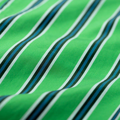 Cotton Stripe Shirt Regular Collar 7