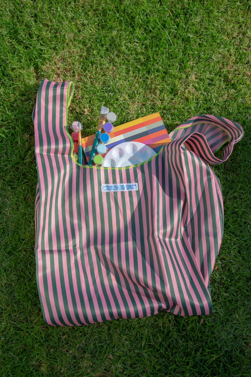 School Tie Fabric Bag