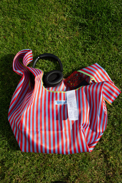 School Tie Fabric Bag