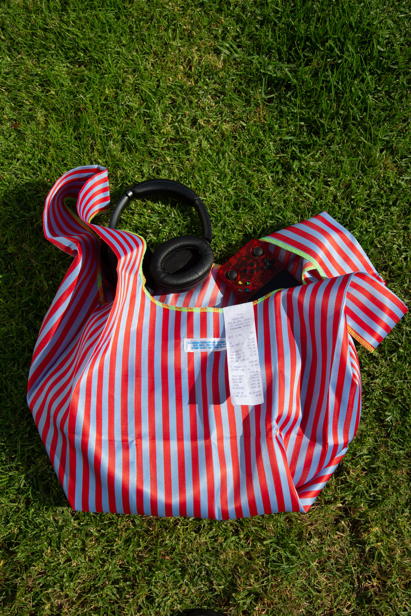 School Tie Fabric Bag