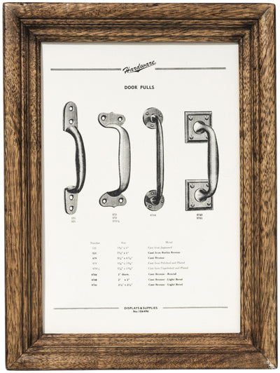 WOODEN NATURAL FRAME - NARROW SMALL