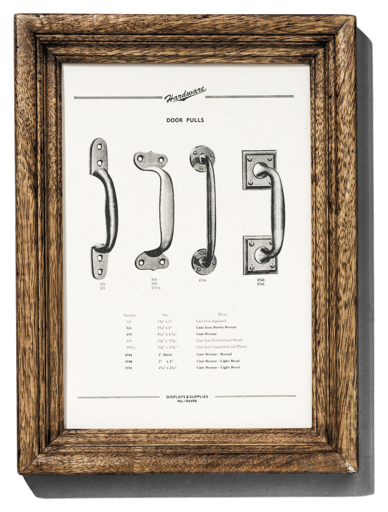 WOODEN NATURAL FRAME - NARROW SMALL