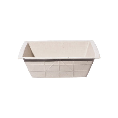 RECYCLED SOLE RUBBER BUCKET - RECTANGLE