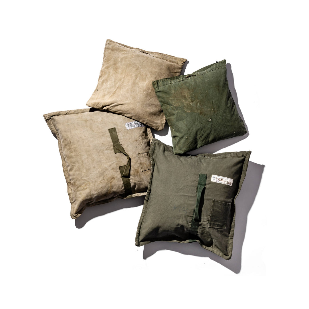 クッション・座布団 hobo CUSHION L UPCYCLED US ARMY CLOTH CUSHION L UPCYCLED US ARMY CLOTH | hobo