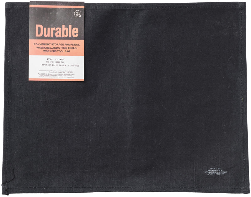 WAXED COTTON PLACEMAT - BLACK