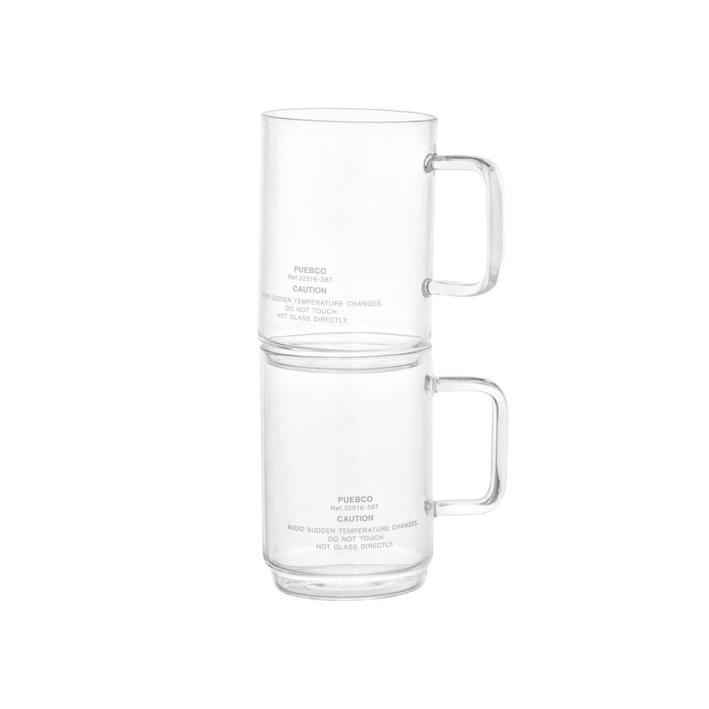 Borosilicate Glass Mug - Deep Stacking design by Puebco – youmeoui