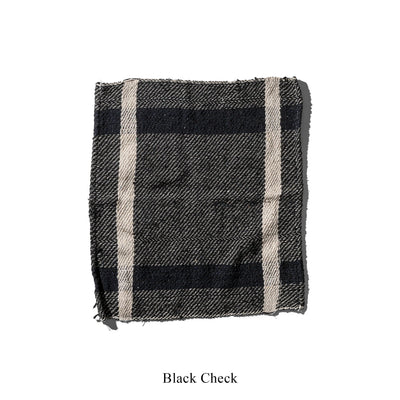 INDIA CLOTH Black Check