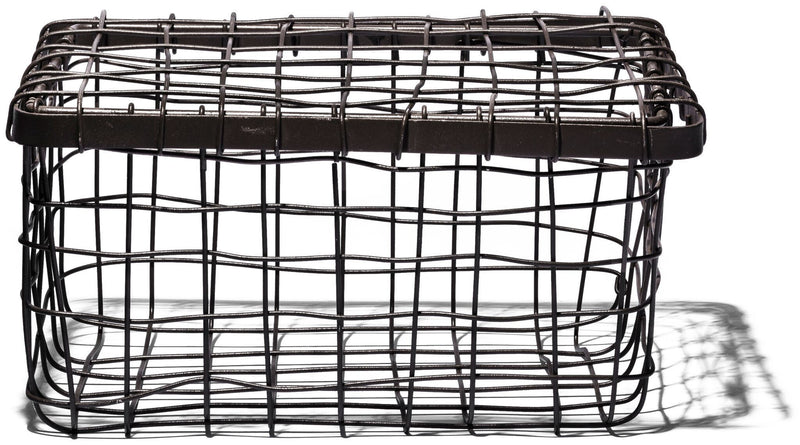 WIRE BASKET WITH LID