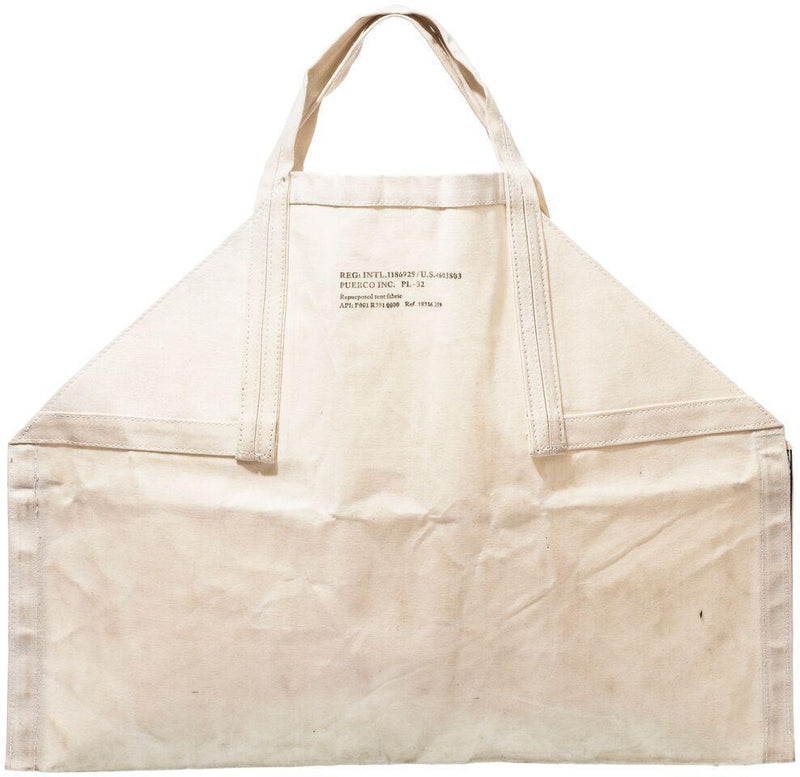 FIREWOOD CARRIER - OFF WHITE