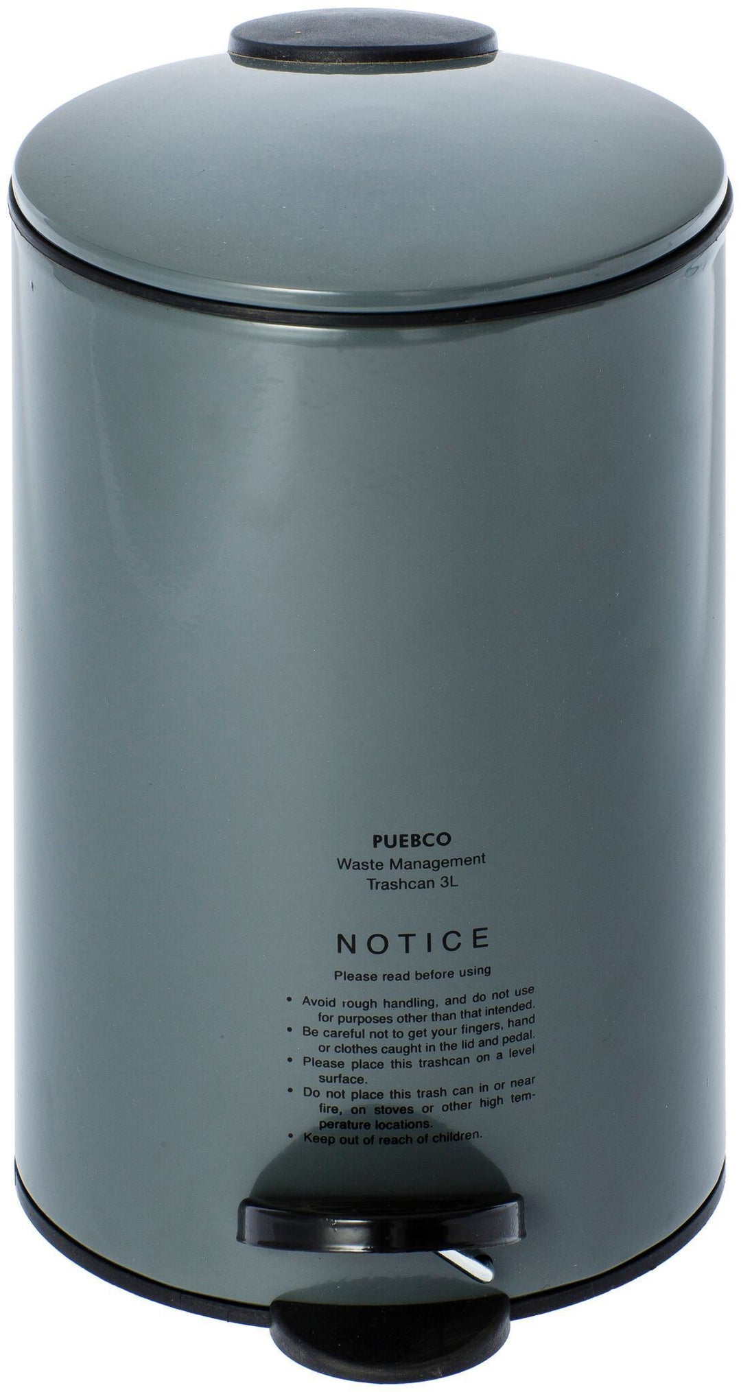 TRASH CAN - GRAY – PUEBCO ONLINE MARKET